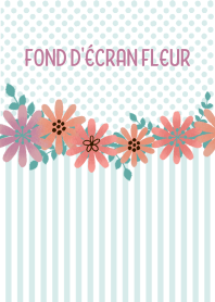 お花の壁紙　fond d'écran fleur