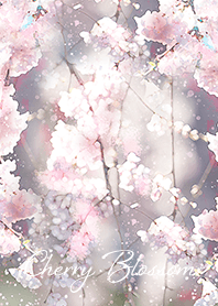 水彩の桜2