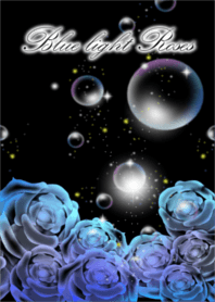 Blue light Roses