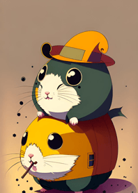 Halloween Hamster 6D9B7e