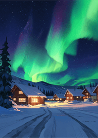 northern lights aurora