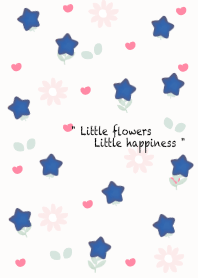 Mini blue star flowers 8