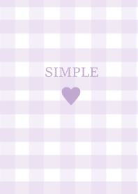 SIMPLE HEART //check whitepurple