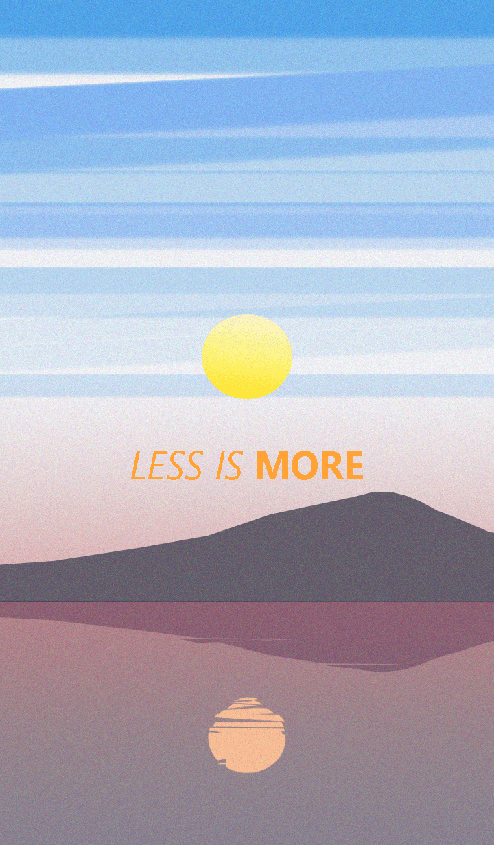 Less is more - #30 Nature