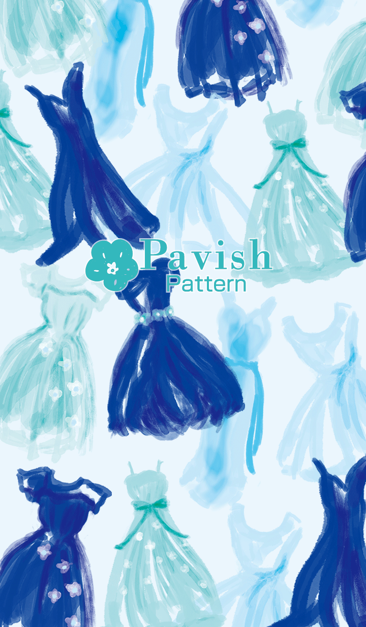 Something Blue-Pavish Pattern-
