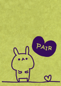 Pair kraftpaper purple (man)