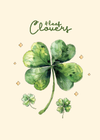 ใบโคลเวอร์ 4 แฉก : Lucky Clover