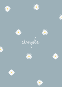 Simple Daisy / mint.