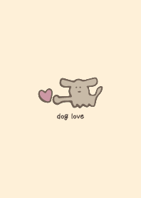 dog heart cute love Theme