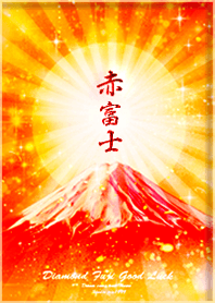 Red Mount Fuji#