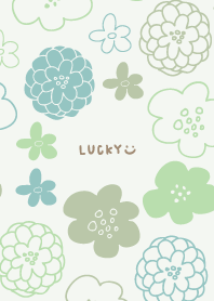 Warm and cozy floral Nordic7 from Japan