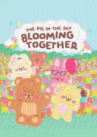 THE PIE blooming together