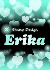Erika-Name-Mint Heart
