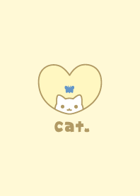 Cat Butterfly - Yellow