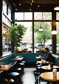 Cozy Coffee shop 49E9e5