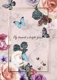kisekae_Marble and flowers3 pink28_2