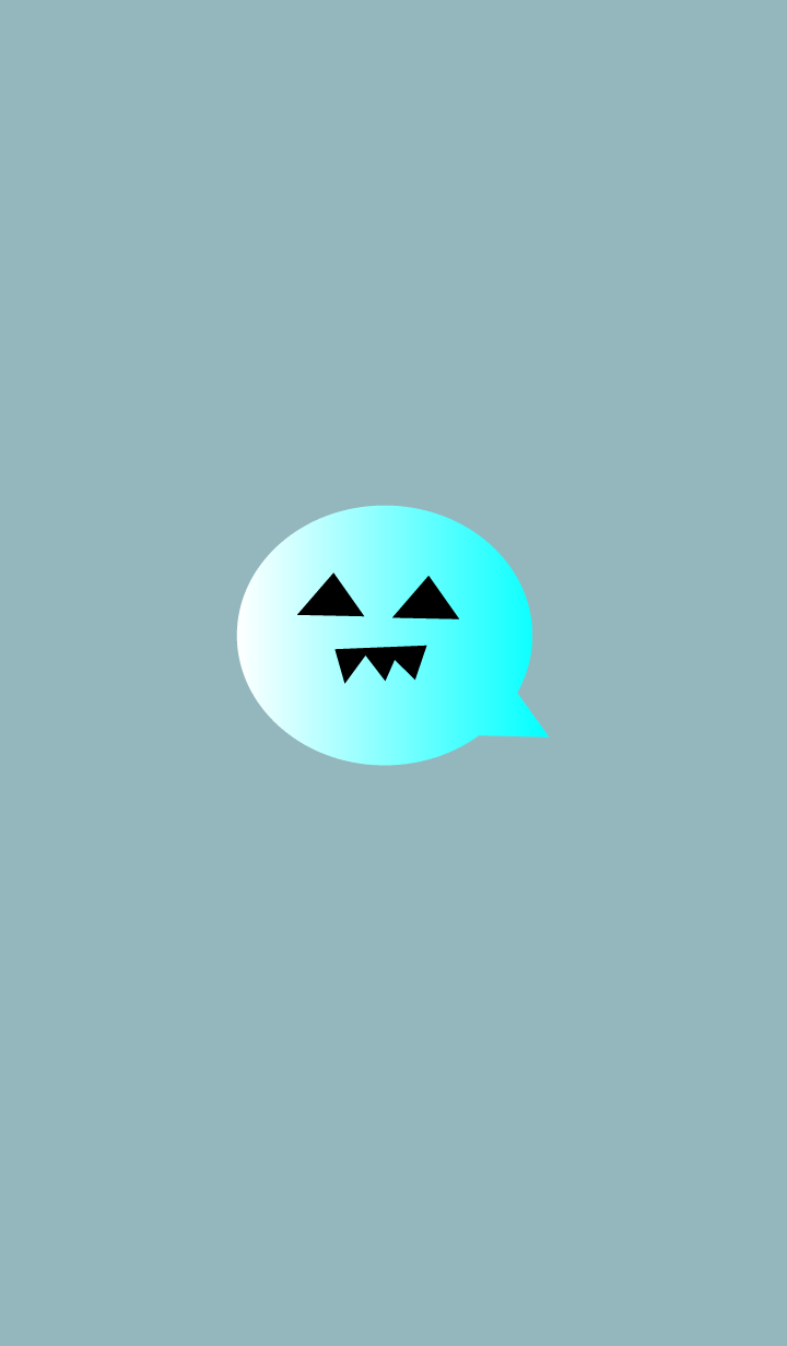 simple Halloween(blue1)