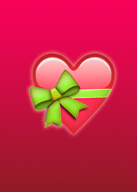 Present Red Heart @ Winter Feature