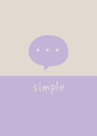 Simple flappy:purple beige WV