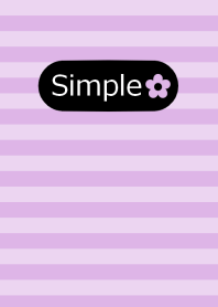 Striped pattern and simple 5