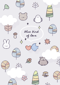 violet Blue bird of love 04_2