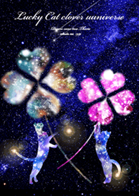 Lucky Cat clover universe2#