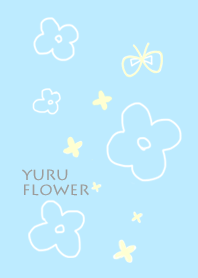 Handwritten YURU FLOWER