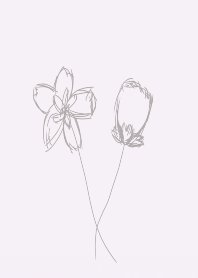 Minimalist flower