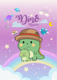 ไดโนอ้วน รุ้งสีม่วง