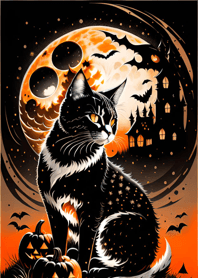 halloween cat 3aEe3f