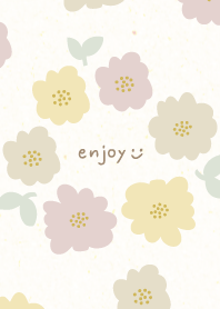 Dull color stylish flowers29 from Japan