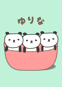 Cute panda theme for Yurina / Yulina