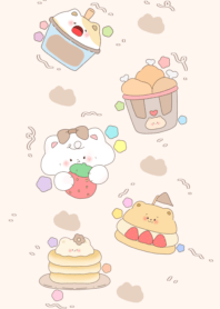 strawberry white bear4