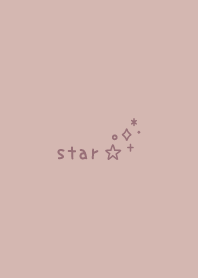 Star3 *Dullness Pink*