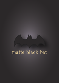 matte black bat 47