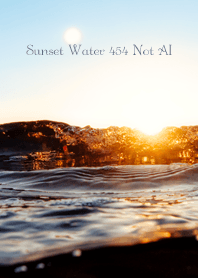 Sunset Water 454 Not AI