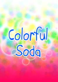 Colorful soda