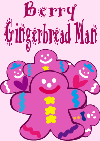 Berry Gingerbread Man Cookies 2