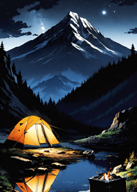 Bright Moon and Dawn A7719F