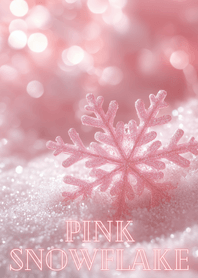My Pink snowflakes