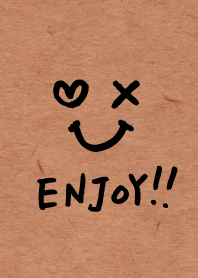 Enjoy!!-Kraft paper-joc