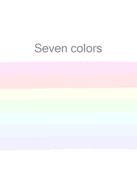 SEVEN COLORS -Pastel-