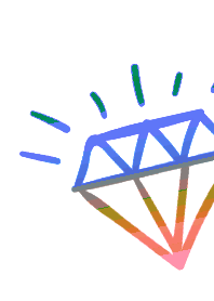 GRADATION DIAMOND THEME @39