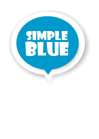 Blue Button In White V.4 (JP)