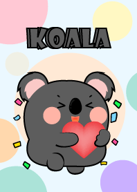 Love Chubby Black Koala Theme