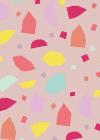 Colorful patterns with scattered motifs!