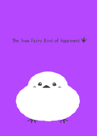Snow Fairy Bird of happinessj-PURPLE-BE