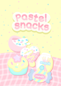 pastel snacks