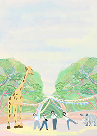 A day in a dream zoo