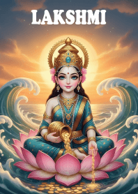 Lakshmi: wealthy, rich in money 2JP